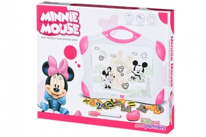Мольберты, доски, парты: Магнитная доска для обучения (розовая, большая) Same Toy
