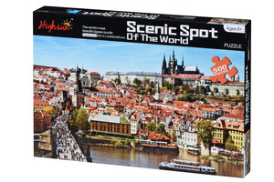 Ігри та іграшки: Пазл SceNic Spot (500 ел.) Прага Same Toy