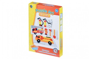 Ігри та іграшки: Пазл-мозаїка «Пожежна служба» (215 ел.) Same Toy