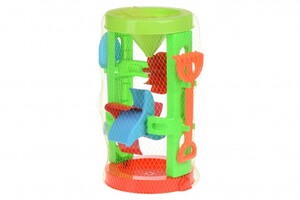 Ігри та іграшки: Іграшка для пісочниці — Млин (червона з блакитним) Same Toy
