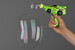 Мыльные пузыри Bubble Gun Машинка (зеленый) Same Toy дополнительное фото 1.