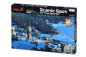 Пазлы и головоломки: Пазл SceNic Spot Зимний город (500 эл.) Same Toy