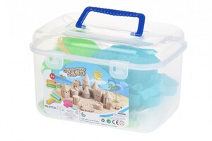 Лепка и пластилин: Волшебный песок Omnipotent Sand Морской мир (зеленый) 9 ед. Same Toy