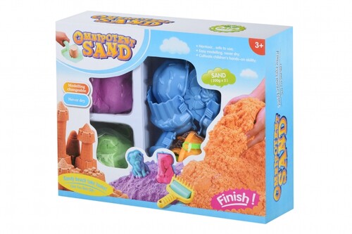 Лепка и пластилин: Волшебный песок Omnipotent Sand Кондитер (2 цвета) 9 ед. Same Toy