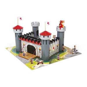 Пазлы и головоломки: Игровой набор -  Замок Дракона Janod