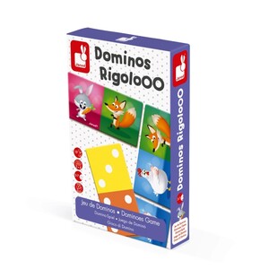 Ігри та іграшки: Гра мемо Доміно Тварини Janod, J02737
