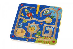 Игры и игрушки: Магнитный лабиринт - Космос Goki