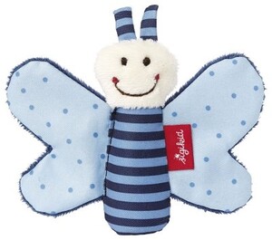 М'які іграшки: М'яка іграшка Метелик синій (9 см) Sigikid