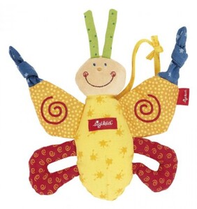 Развивающие игрушки: Погремушка Бабочка (17 см) Sigikid