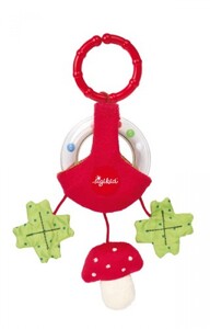 Развивающие игрушки: Клипса для коляски Грибочек Sigikid