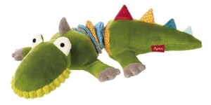 Тварини: М'яка іграшка Крокодил (34 см) з вібрацією Sigikid
