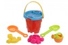 Набір для гри з піском Відерце червоне (6 од.) Same Toy