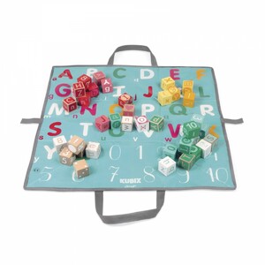 Развивающие игрушки: Кубики - Алфавит и цифры (40 эл.) Janod