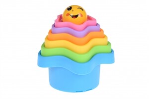 Розвивальні іграшки: Набір для гри з піском — Stacking cups (7 од.) Same Toy
