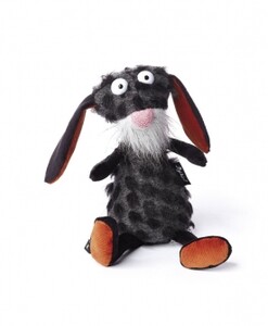 М'які іграшки: Beasts Кролик чорний (29 см), Sigikid
