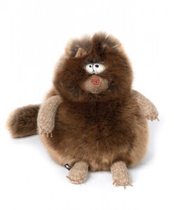 М'які іграшки: М'яка іграшка Beasts Кіт (38 см) Sigikid