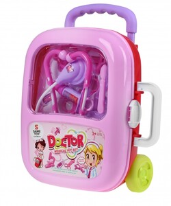 Игровой набор - Доктор (в чемодане, розовый) Same Toy