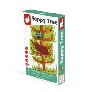 Настільні ігри: Настільна гра мемо — Щасливе дерево Janod, J02761
