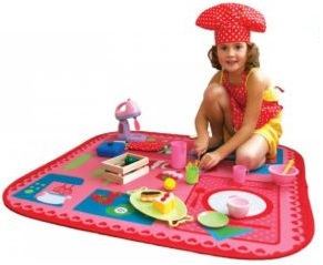 Розвивальні іграшки: Ігровий килимок «Кухня» 100x100см Pop-it-Up