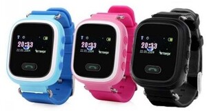 Аксессуары для детей: Детские телефон-часы с GPS трекером GoGPSme K11 (K11PK)