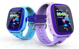 Аксессуары для детей: Детские телефон-часы с GPS трекером GoGPSme K25 (K25BL)