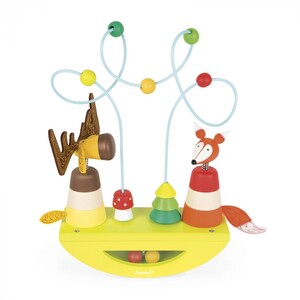 Розвивальні іграшки: Гра-балансир Лось і лисиця Janod, J08197