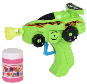 Другие подвижные игры: Мыльные пузыри Bubble Gun Машинка (зеленый) Same Toy