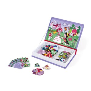 Ігри та іграшки: Магнітна книга — Принцеси Janod, J02725