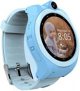 Аксессуары для детей: Детские телефон-часы с GPS трекером GoGPSme K19 (K19BL)