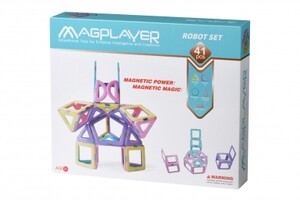 Пазлы и головоломки: Конструктор магнитный набор 41 эл. (MPH2-41) MagPlayer