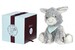 Мягкая музыкальная игрушка Les Amis Ослик серый (25 см) в коробке Kaloo дополнительное фото 1.
