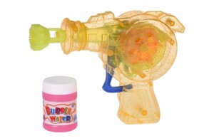 Ігри та іграшки: Мильні бульбашки Bubble Gun зі світлом (жовтий) Same Toy