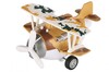 Літак металевий інерційний Aircraft (коричневий) Same Toy
