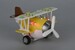 Самолет металлический инерционный Aircraft со светом и звуком (желтый) Same Toy дополнительное фото 1.