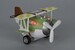 Самолет металлический инерционный Aircraft со светом и звуком (зеленый) Same Toy дополнительное фото 1.