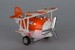 Літак металевий інерційний Aircraft зі світлом і музикою (помаранчевий) Same Toy дополнительное фото 1.