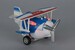 Літак металевий інерційний Aircraft зі світлом і музикою (синій) Same Toy дополнительное фото 1.