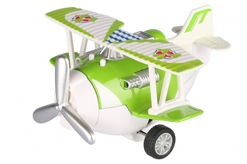 Воздушный транспорт: Самолет металлический инерционный  Aircraft со светом и музыкой (зеленый) Same Toy