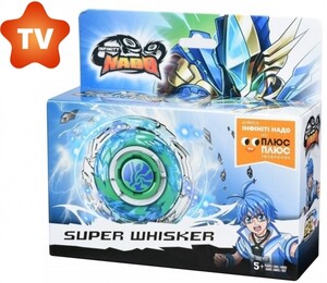 Игры и игрушки: Волчок Стандарт Super Whisker Небесний Вихор (закрытая упаковка) Infinity Nado