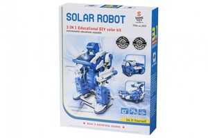 Интерактивные игрушки и роботы: Робот-конструктор - Трансформер 3 в 1 на солнечной батарее Same Toy