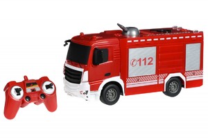 Игры и игрушки: Машинка на р/у Пожарная машина с распылителем воды Same Toy