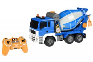 Игры и игрушки: Машинка на р/у Бетономешалка (синяя) Same Toy