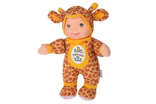 Куклы: Кукла Sing and Learn Пой и Учись (желтый Жираф), Baby's First