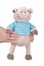 Мягкая игрушка Свинка в тельняшке (голубой) (35 см) Same Toy дополнительное фото 2.