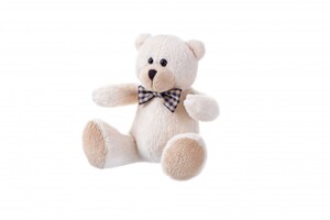 М'які іграшки: М'яка іграшка Ведмедик білий (13 см) Same Toy