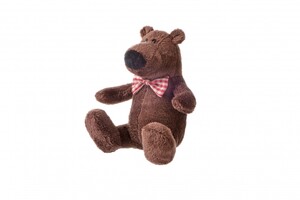 М'яка іграшка Полярний ведмедик коричневий (13 см) Same Toy