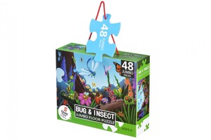 Пазлы и головоломки: Пазл Жуки и насекомые (48 эл.) Same Toy