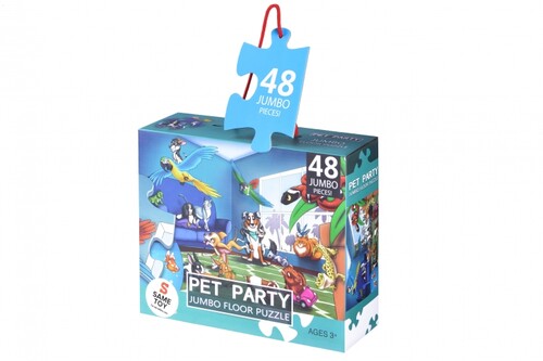 Класичні: Пазл Вечірка домашніх тварин (48 ел.) Same Toy