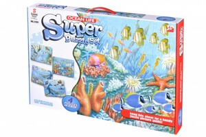 Игры и игрушки: Пазлы Подводный мир (набор из 4 шт.) Same Toy