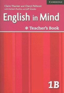 Іноземні мови: English in Mind Combo  1B Teacher's Resource Book